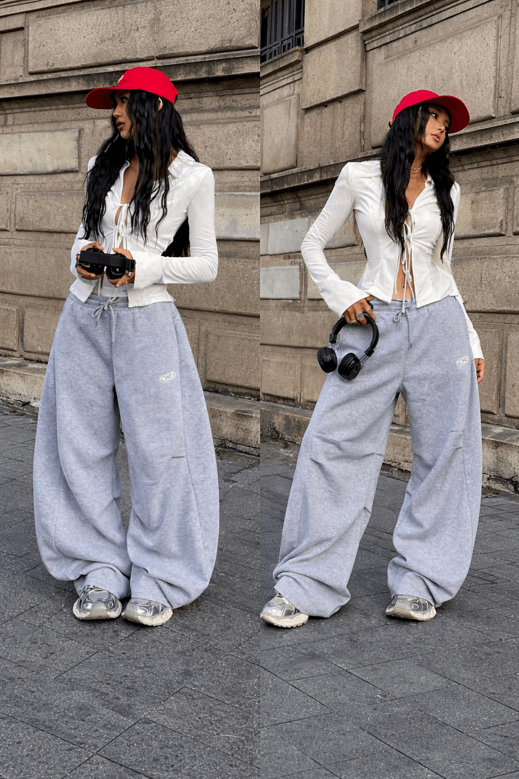 Balloon Fit Sweatpants Leg50