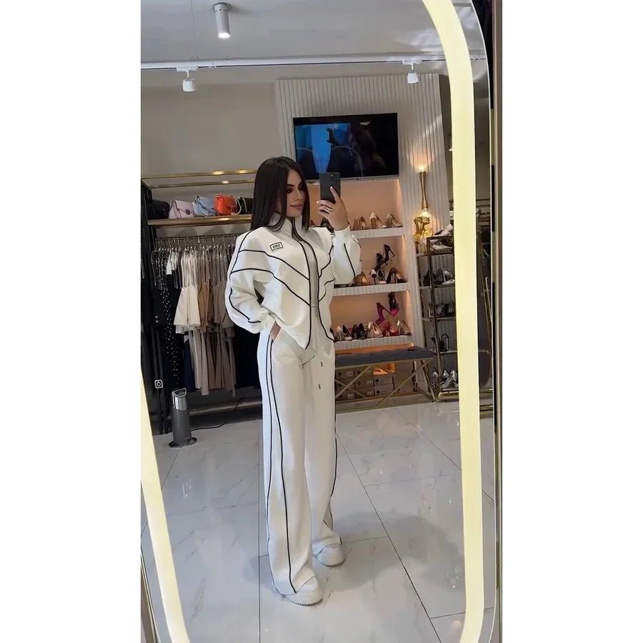 سوت قطعتين ( سويت شيرت + بنطلون ) S8 - Princess Store l برنسيس ستور 