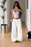 Leg56 Balloon Fit Pants - Crinkle Fabric