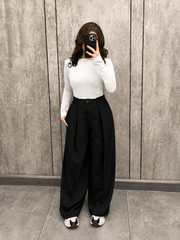 Leg54 Balloon Fit Classic Pants - Rosaline Turkish Fabric