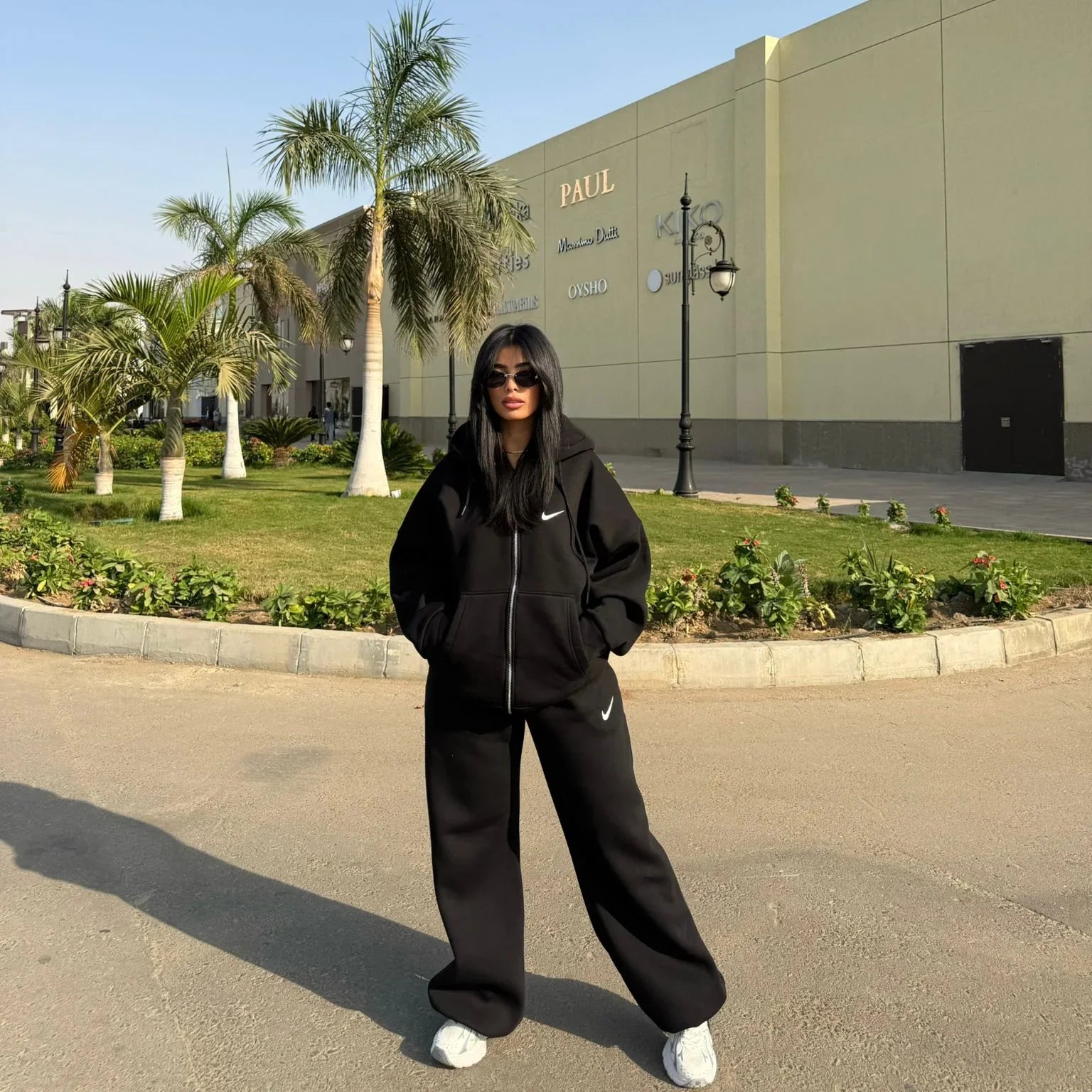 سوت نايك قطعتين ( هودي + بنطلون ) S23 - Princess Store l برنسيس ستور 