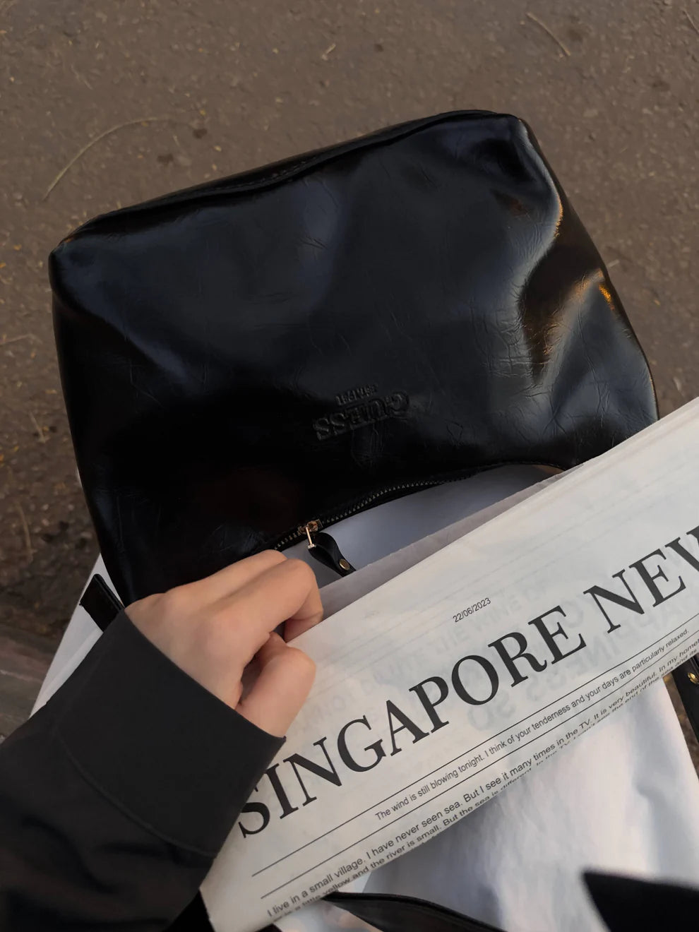 Spacious Soft Leather Hobo Bag - Effortless Style for Your Busy Day BG19