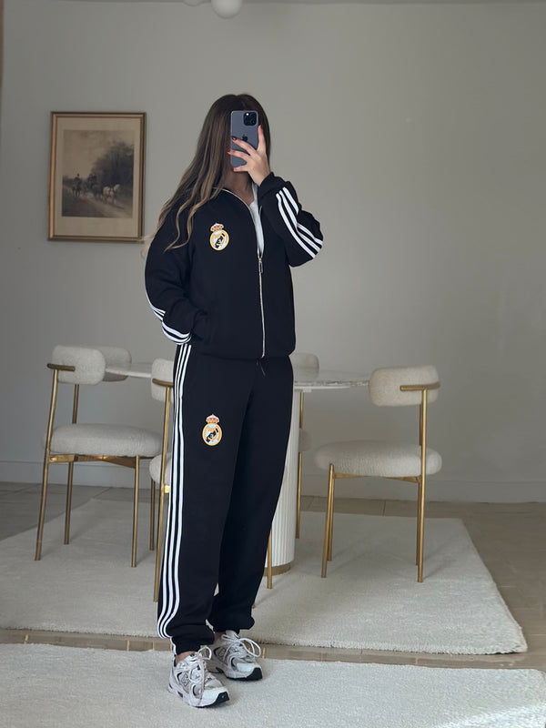 سوت ريال مدريد قطعتين ( جاكيت + بنطلون ) S24