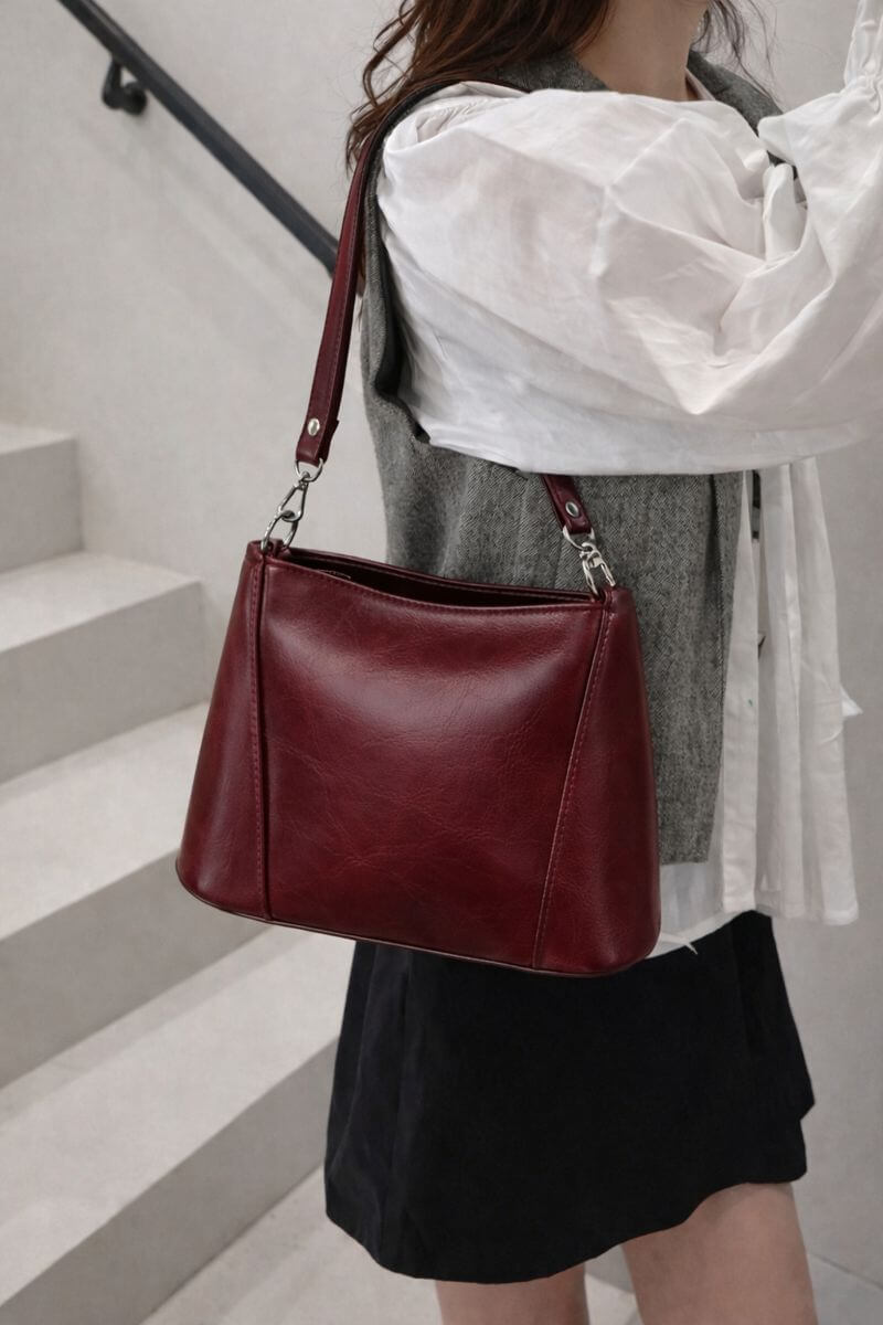 Elegant Bucket Shoulder Bag BG11