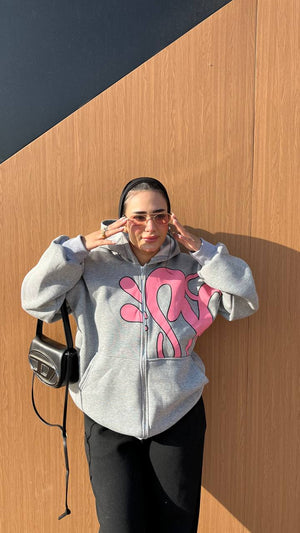 سويت شيرت طباعه  H26 - Princess Store l برنسيس ستور 