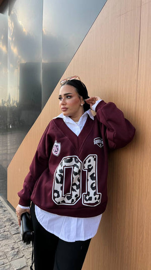 سويت شيرت رقم 10 H24 - Princess Store l برنسيس ستور 